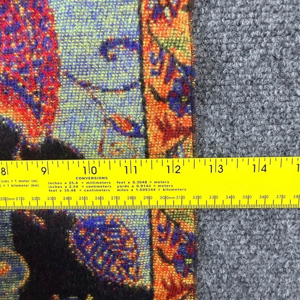 Shawl Neck Scarf‎ Womens Multicolor Paisley Pashmina Cashmere Fringe Hem Boho